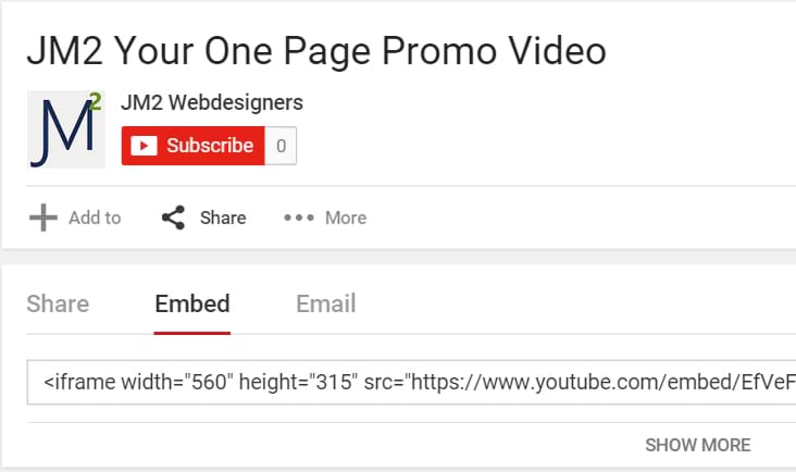 YouTube Video Share YouTube Video Share