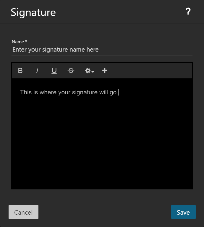 Add/Update Signature - Step 4