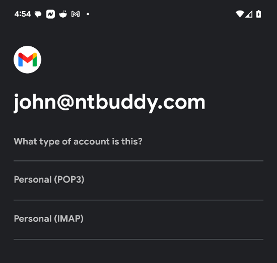 Android IMAP Setup Instructions Android IMAP Setup Instructions