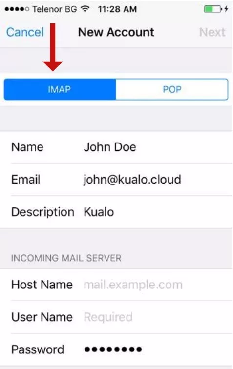 apple IMAP Setup Instructions apple IMAP Setup Instructions