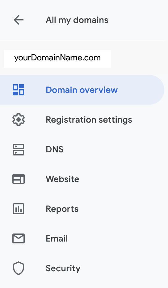 Google Domain Overview