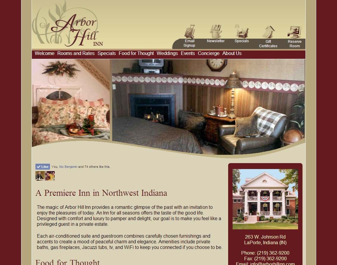 Arbor Hill Inn: Before Arbor Hill Inn: Before