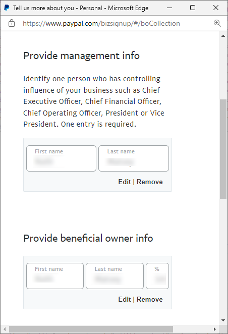 Provide Management Information