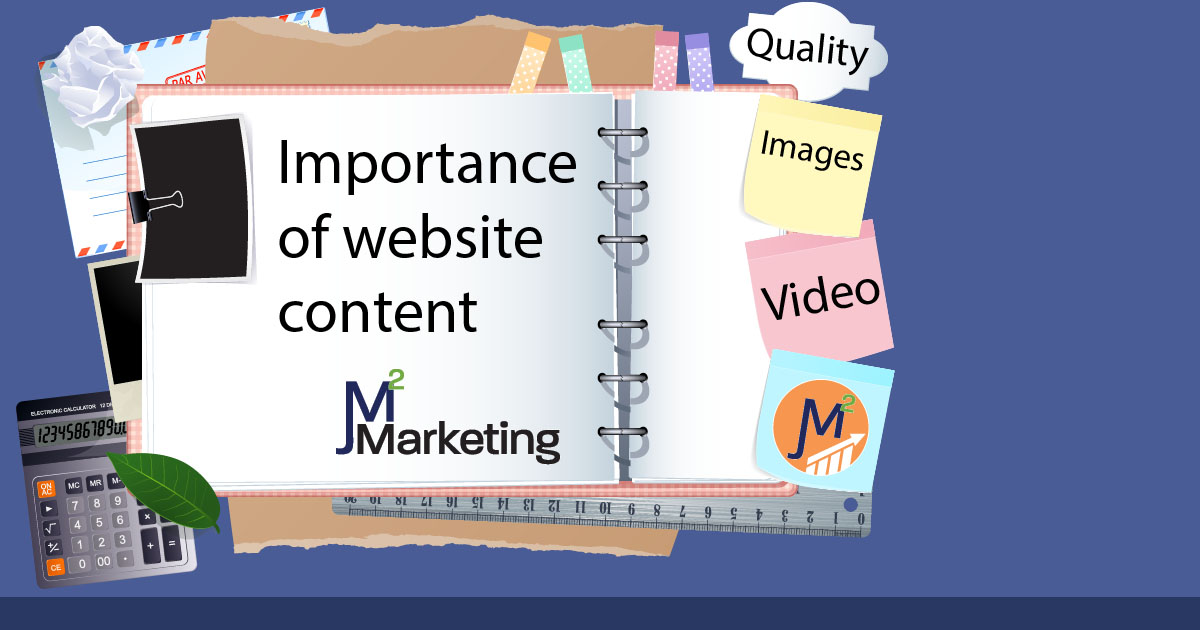 Importance of website content
