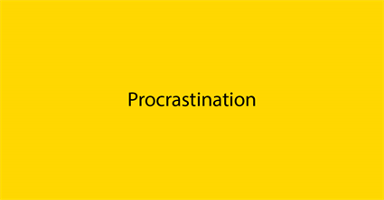 Marketing Procrastination